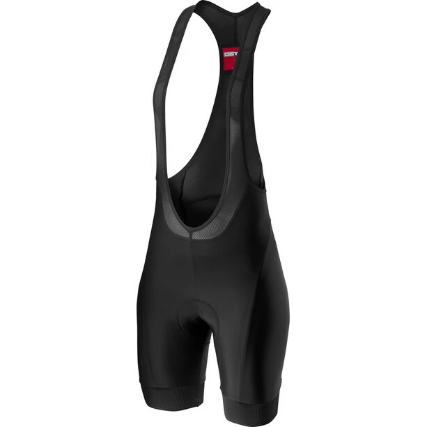 Castelli Prima Trägerhose Kurz Damen Schwarz 1 Castelli Prima Trägerhose Kurz Damen Schwarz