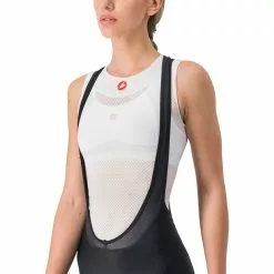 Castelli Prima Trägerhose Kurz Damen Schwarz -Günstiges Fahrradjacken Geschäft castelli prima bib shorts women black hibiscus 3
