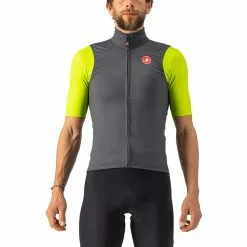 Castelli Pro Thermal Mid Weste Herren Grau