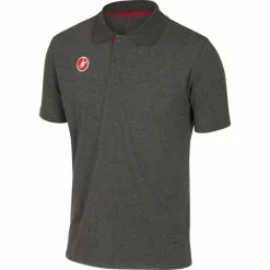 Castelli Race Day Poloshirt Herren Grau