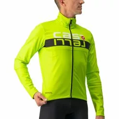 Castelli Scorpione 2 Jacke Herren Gelb 8 Castelli Scorpione 2 Jacke Herren Gelb -Günstiges Fahrradjacken Geschäft castelli scorpione 2 jacket men electric lime black 3