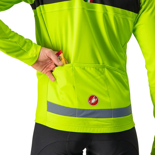 Castelli Scorpione 2 Jacke Herren Gelb 5 Castelli Scorpione 2 Jacke Herren Gelb – Bild 5