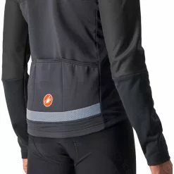 Castelli Scorpione 2 Jacke Herren Schwarz -Günstiges Fahrradjacken Geschäft castelli scorpione 2 jacket men light black silver gray 5