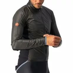 Castelli Slicker Pro Jacke Herren Schwarz -Günstiges Fahrradjacken Geschäft castelli slicker pro jacket men black 5