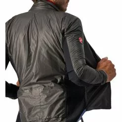 Castelli Slicker Pro Jacke Herren Schwarz -Günstiges Fahrradjacken Geschäft castelli slicker pro jacket men black 6
