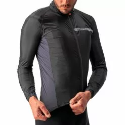 Castelli Squadra Stretch Jacke Herren Schwarz 8 Castelli Squadra Stretch Jacke Herren Schwarz -Günstiges Fahrradjacken Geschäft castelli squadra stretch jacket men light black dark grey 3