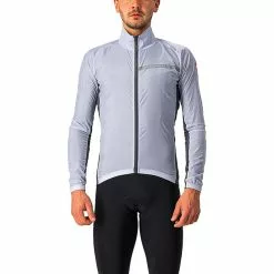 Castelli Squadra Stretch Jacke Herren Silber