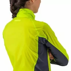 Castelli Squadra Stretch Jacke Damen Gelb 9 Castelli Squadra Stretch Jacke Damen Gelb -Günstiges Fahrradjacken Geschäft castelli squadra stretch jacket women electric lime dark gray 4