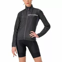 Castelli Squadra Stretch Jacke Damen Schwarz