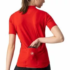 Castelli Squadra Stretch Jacke Damen Schwarz -Günstiges Fahrradjacken Geschäft castelli squadra stretch jacket women light black dark grey 5