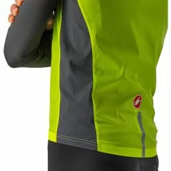 Castelli Squadra Stretch Weste Herren Grün/grau -Günstiges Fahrradjacken Geschäft castelli squadra stretch vest men electric lime dark gray 3