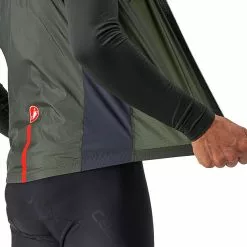 Castelli Squadra Stretch Weste Herren Oliv/grau -Günstiges Fahrradjacken Geschäft castelli squadra stretch vest men military green dark gray 3