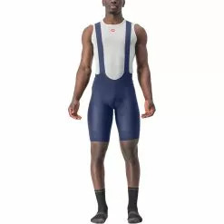 Castelli SuperLeggera Trägerhose Kurz Herren Blau