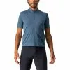 Castelli Tech 2 Polo Shirt Herren Blau