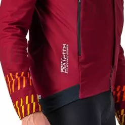 Castelli Unlimited Perfetto RoS 2 Jacke Herren Rot -Günstiges Fahrradjacken Geschäft castelli unlimited perfetto ros 2 jacket men bordeaux goldenrod orange rust 6