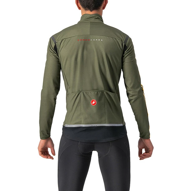 Castelli Unlimited Perfetto RoS 2 Jacke Herren Oliv 2 Castelli Unlimited Perfetto RoS 2 Jacke Herren Oliv – Bild 2