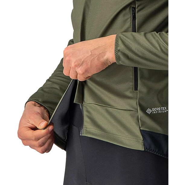 Castelli Unlimited Perfetto RoS 2 Jacke Herren Oliv 5 Castelli Unlimited Perfetto RoS 2 Jacke Herren Oliv – Bild 5