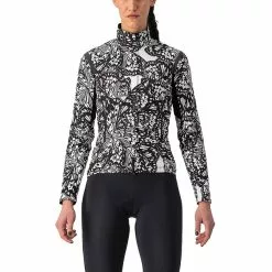 Castelli Unlimited Perfetto RoS 2 Jacke Damen Schwarz/weiß