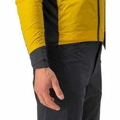 Castelli Unlimited Puffy Jacke Herren Gelb/schwarz -Günstiges Fahrradjacken Geschäft castelli unlimited puffy jacket men goldenrod dark gray 4