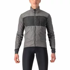 Castelli Unlimited Puffy Jacke Herren Grau