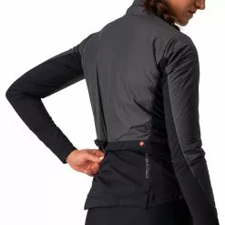 Castelli Unlimited Puffy Jacke Damen Grau -Günstiges Fahrradjacken Geschäft castelli unlimited puffy jacket women dark grey black light grey 3