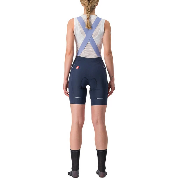 Castelli Velocissima 3 Trägershorts Damen Blau 2 Castelli Velocissima 3 Trägershorts Damen Blau – Bild 2