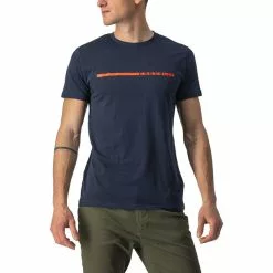 Castelli Ventaglio Tee Herren Blau