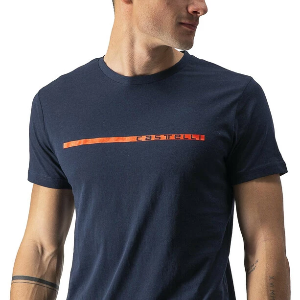 Castelli Ventaglio Tee Herren Blau 4 Castelli Ventaglio Tee Herren Blau – Bild 4