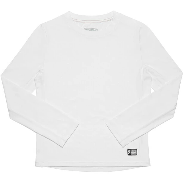 Chrome Chrome Issued Langarm Tee Damen Weiß 1 Chrome Chrome Issued Langarm Tee Damen Weiß