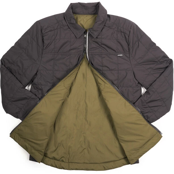 Chrome Two Way Insulated Shacket Herren Schwarz/oliv 3 Chrome Two Way Insulated Shacket Herren Schwarz/oliv – Bild 3