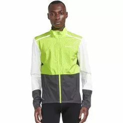 Craft ADV Bike Hydro Lumen Jacke Herren Grau/gelb