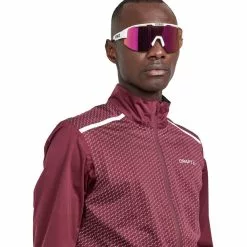 Craft ADV Bike Hydro Lumen Jacke Herren Rot -Günstiges Fahrradjacken Geschäft craft adv bike hydro lumen jacket men punsch 4