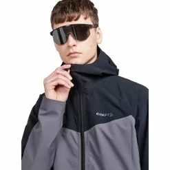 Craft ADV Bike Offroad Hydro Jacke Herren Blau/grau -Günstiges Fahrradjacken Geschäft craft adv bike offroad hydro jacket men black granite 5