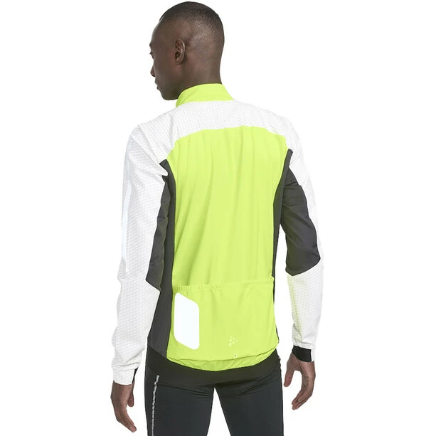 Craft ADV Bike SubZ Lumen Jacke Herren Gelb/weiß 3 Craft ADV Bike SubZ Lumen Jacke Herren Gelb/weiß – Bild 3