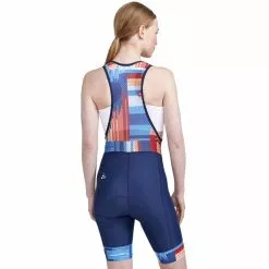Craft ADV Endur Trägershorts Damen Blau -Günstiges Fahrradjacken Geschäft craft adv endur bib shorts women blaze multi 3