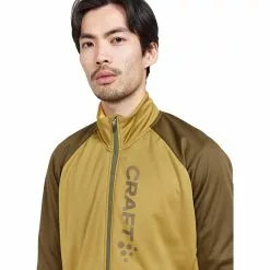 Craft Core Bike SubZ Jacke Herren Beige/braun -Günstiges Fahrradjacken Geschäft craft core bike subz jacket men algae botanic 3