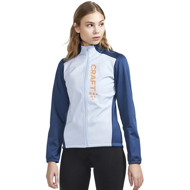 Craft Core Bike SubZ Jacke Damen Blau 2 Craft Core Bike SubZ Jacke Damen Blau – Bild 2