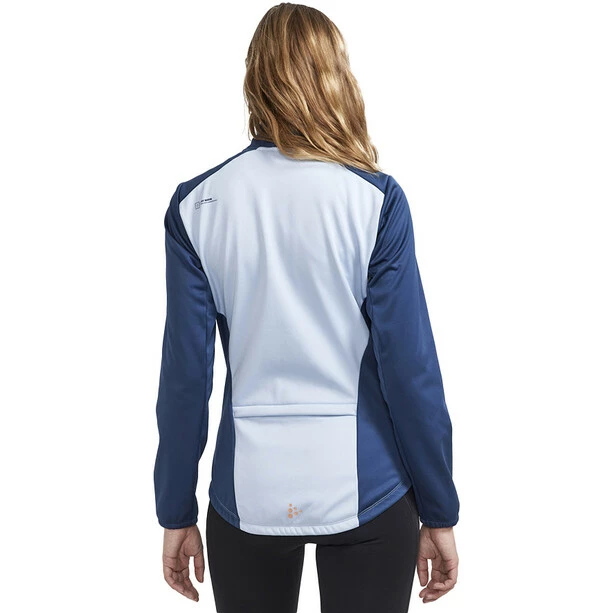 Craft Core Bike SubZ Jacke Damen Blau 3 Craft Core Bike SubZ Jacke Damen Blau – Bild 3