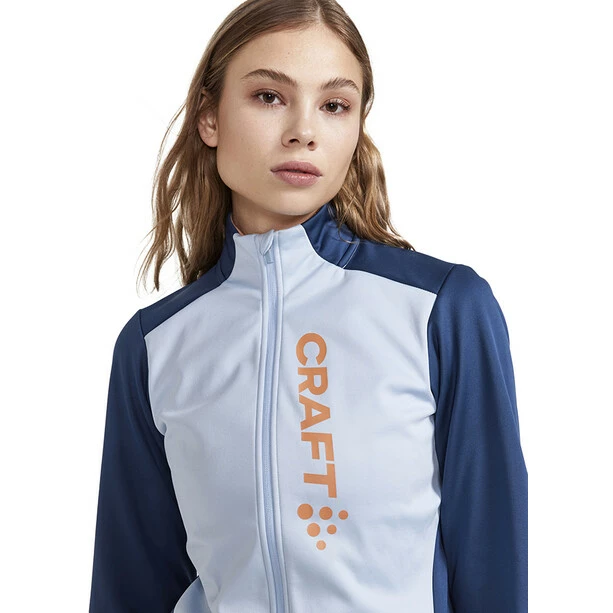 Craft Core Bike SubZ Jacke Damen Blau 4 Craft Core Bike SubZ Jacke Damen Blau – Bild 4
