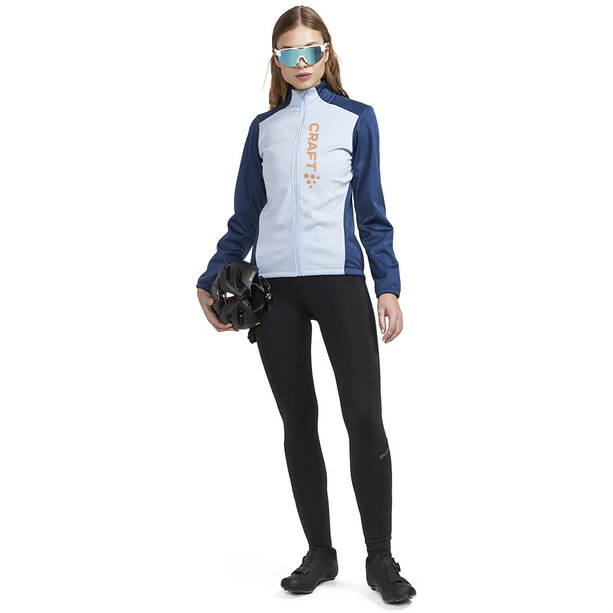 Craft Core Bike SubZ Jacke Damen Blau 6 Craft Core Bike SubZ Jacke Damen Blau – Bild 6