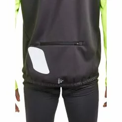 Craft Core Bike SubZ Lumen Jacke Herren Weiß/grün -Günstiges Fahrradjacken Geschäft craft core bike subz lumen jacket men flumino ash white 4