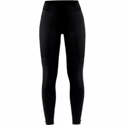 Craft Core Bike Subzero Winddichte Tights Damen Schwarz