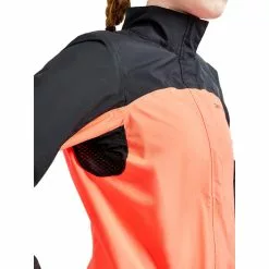 Craft Core Endur Hydro Jacke Damen Orange/schwarz -Günstiges Fahrradjacken Geschäft craft core endur hydro jacket women black shock 3