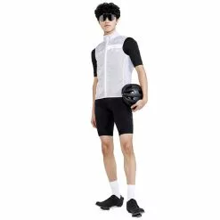 Craft Essence Light Wind Weste Herren Weiß -Günstiges Fahrradjacken Geschäft craft essence light wind vest men white 3