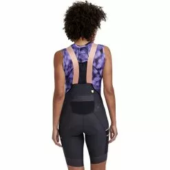 Craft Pro Gravel Trägershorts Damen Schwarz/orange -Günstiges Fahrradjacken Geschäft craft pro gravel bib shorts women slate cliff 3