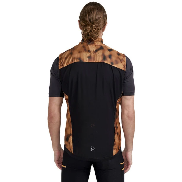 Craft Pro Gravel Windweste Herren Braun/schwarz 3 Craft Pro Gravel Windweste Herren Braun/schwarz – Bild 3