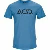 Cube-acid Cube ACID Classic Logo Organic T-Shirt Herren Blau