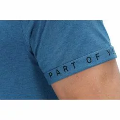 Cube-acid Cube ACID Classic Logo Organic T-Shirt Herren Blau -Günstiges Fahrradjacken Geschäft cube acid classic logo organic t shirt men blue 4