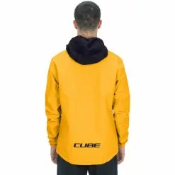 Cube ATX CMPT Regenjacke Herren Gelb/schwarz -Günstiges Fahrradjacken Geschäft cube atx cmpt rain jacket men yellownblack 3