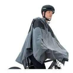 Cube ATX Utility Safety Poncho Herren Silber/grau -Günstiges Fahrradjacken Geschäft cube atx utility safety poncho men silverngrey 6